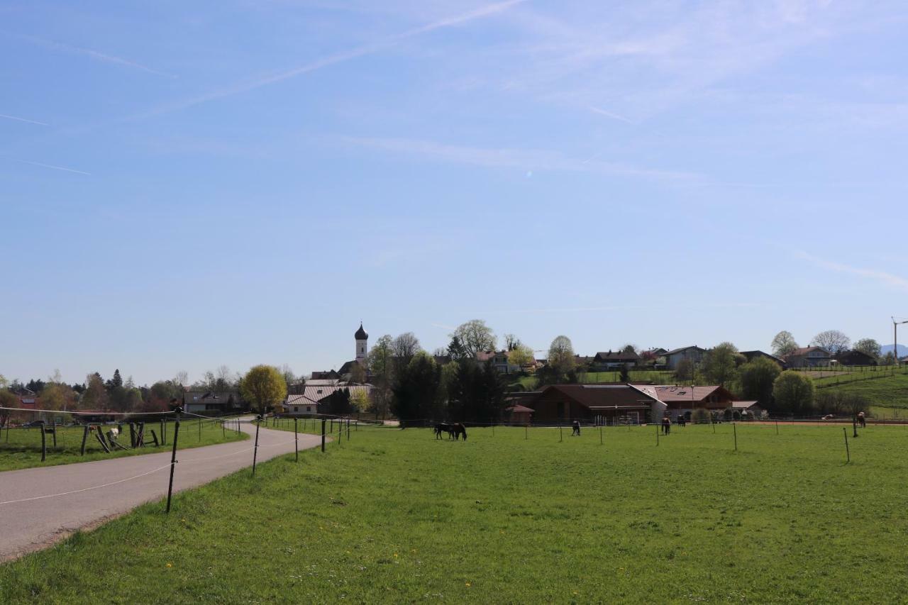 Ferienwohnung Pferdehof Pankratz Iffeldorf Buitenkant foto
