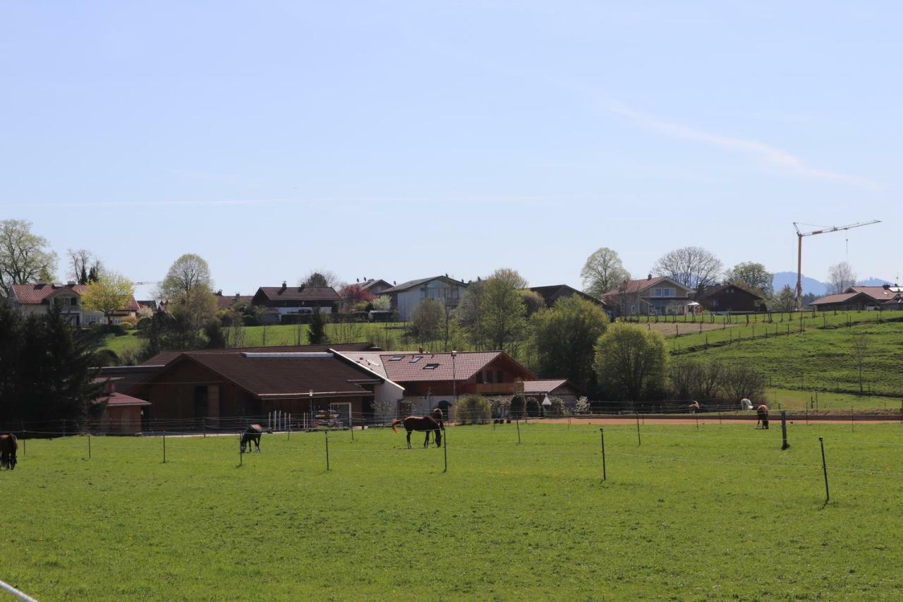 Ferienwohnung Pferdehof Pankratz Iffeldorf Buitenkant foto